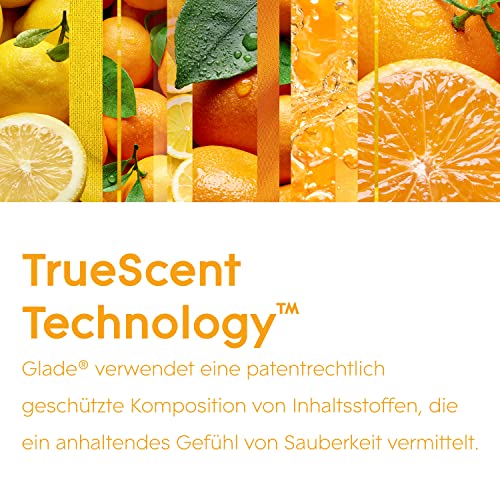 Glade Touch & Fresh (Brise One Touch) Minispray, Raumduft, Halter inkl. 1 Nachfüller, Fresh Lemon (Limone), 10 ml 5