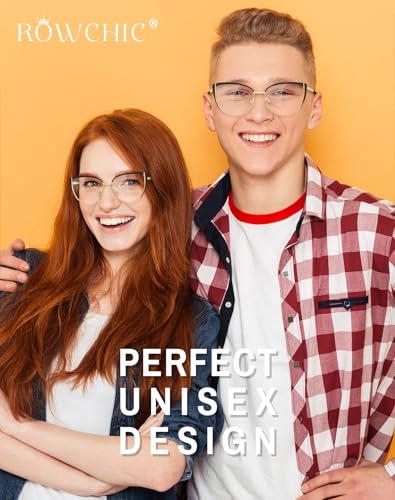 Image of Blue Light Blocking Glasses Women Anti Eyestrain Computer Cat Eye Eyeglasses Cat Eye Clear Frame