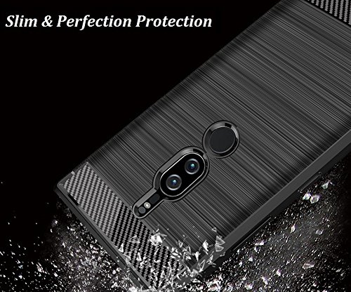 Cruzerlite Sony Xperia XZ2 Case, Carbon Fiber Shock