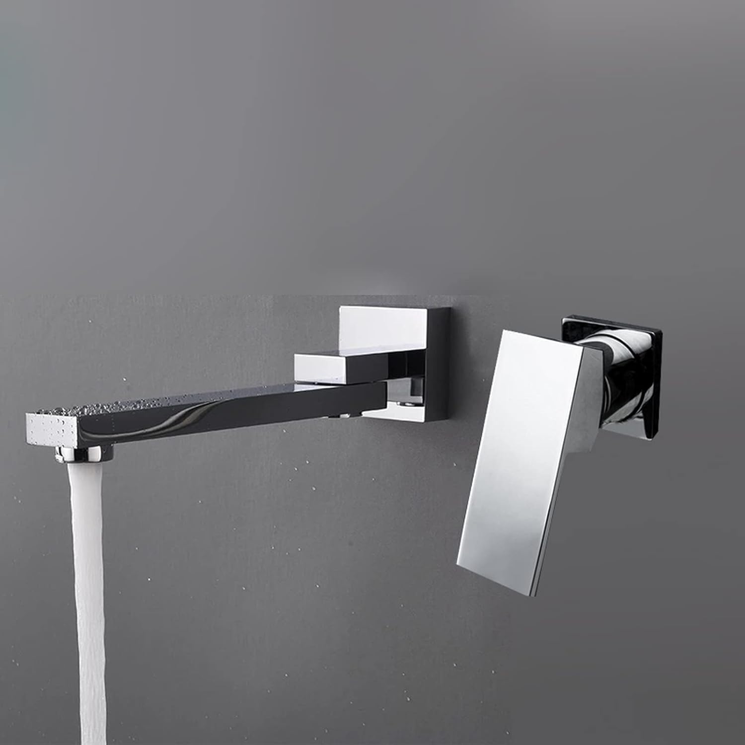 Xazlbiw B Led Digital Asin Faucet Water Power Mixer. Solid Rass Chrome Plated Temperate Display Smart Tap