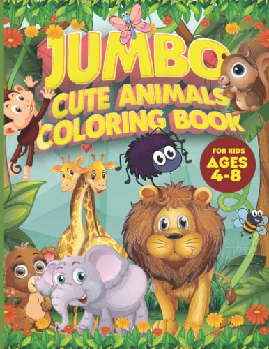 20 Cute Animals Coloring Book (40 pages big bundle) - Coloring Book for Boys, Girls image 2