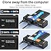 MAIWO M.2 NVMe to 2.5'' 3.5'' Offline Clone Enclosure,M.2 to SATA SSD HDD Cloner, USB-C Type-C Max 10Gbps Standalone Clone Duplicator