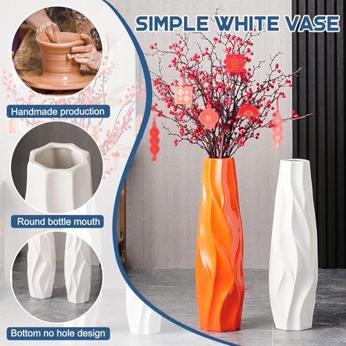 Grand vase en céramique d'exception pour valoriser les branches - 6