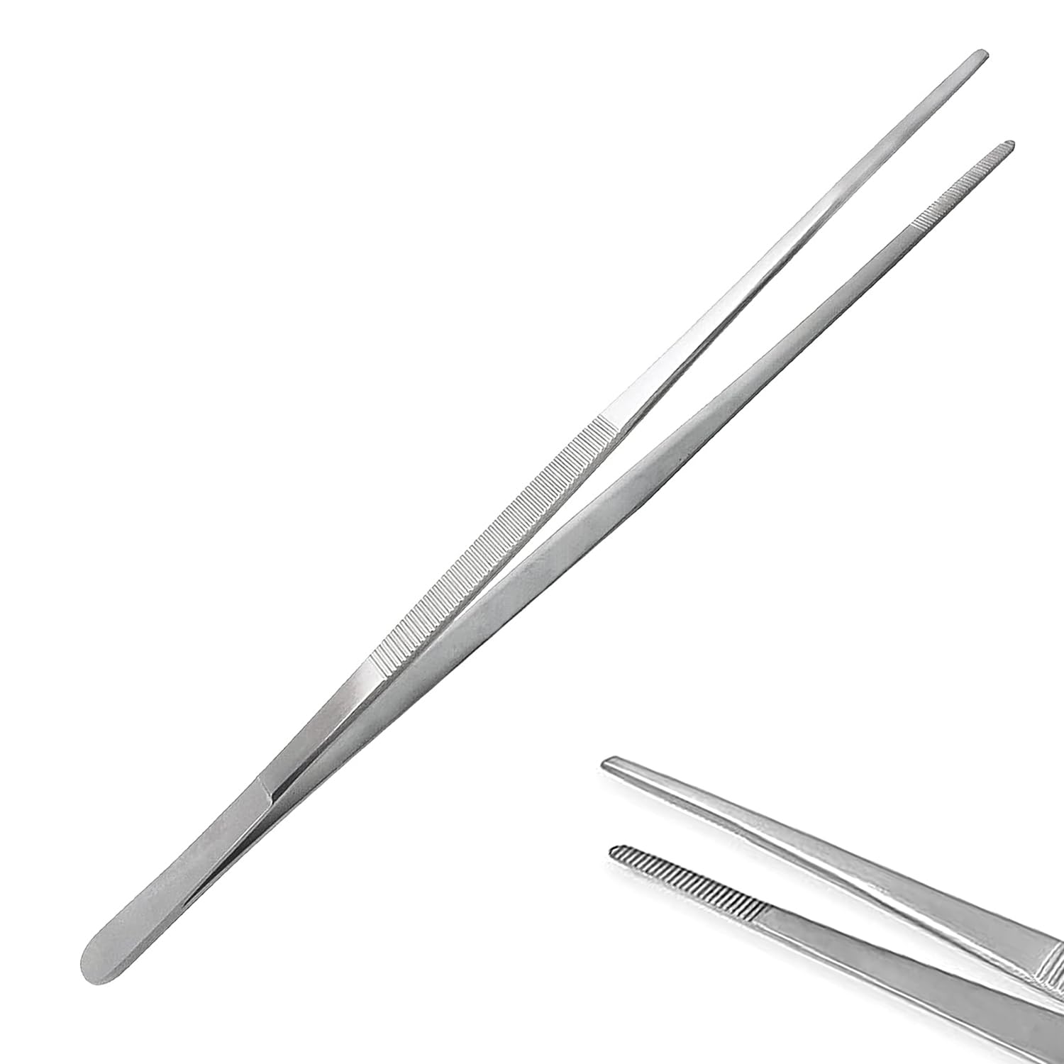 24" Tweezers (Herp Feeding Tool) Snake Reptile Stainless Steel for Educational Use