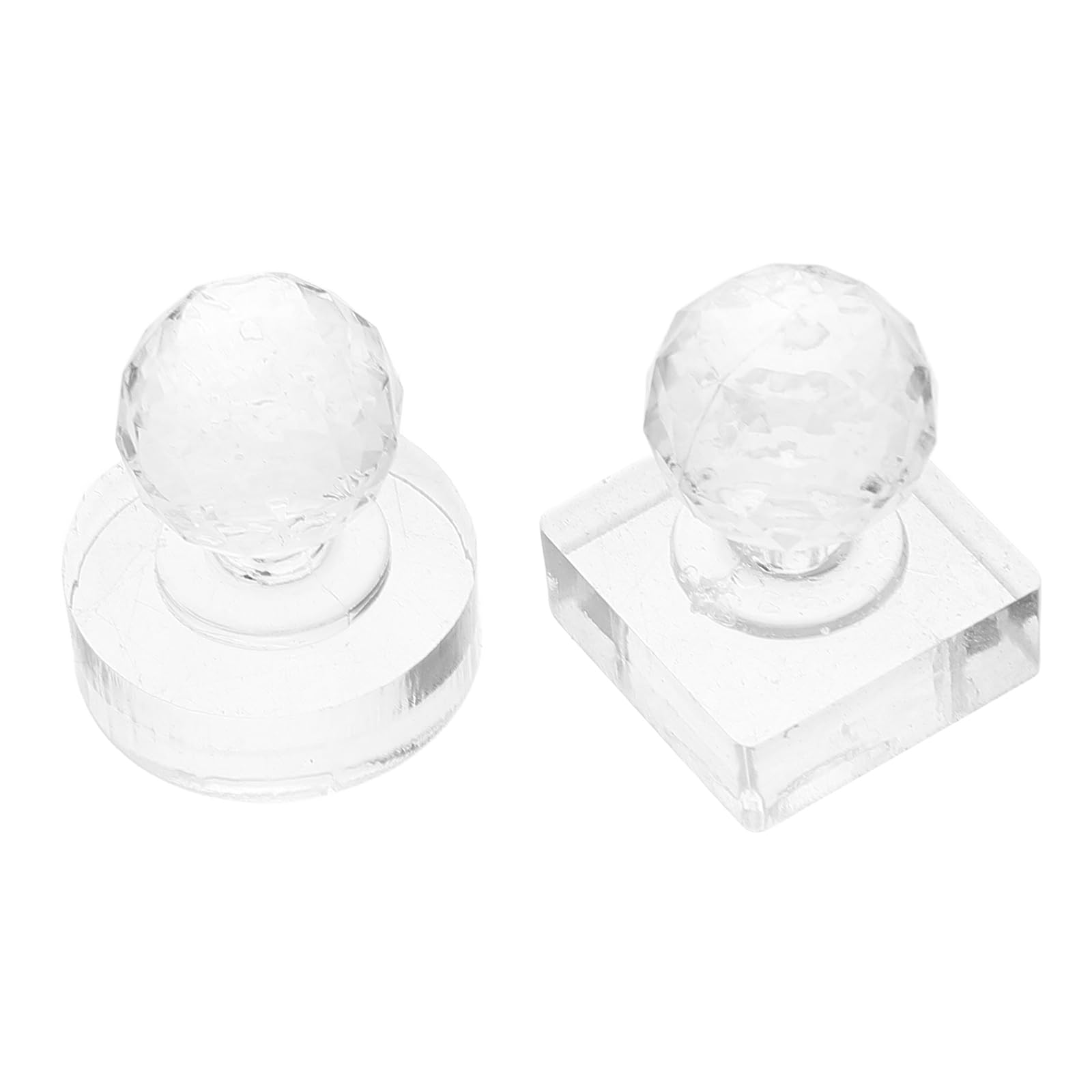 minkissy 2pcs Eyeshadow Pressing Tool Eyeshadow Stamper Blusher Pressing Stamp Eye Shadow Stamper Pressed Stamper Eye Shadow Palette Repairing Tool Highlighter Repair Tool