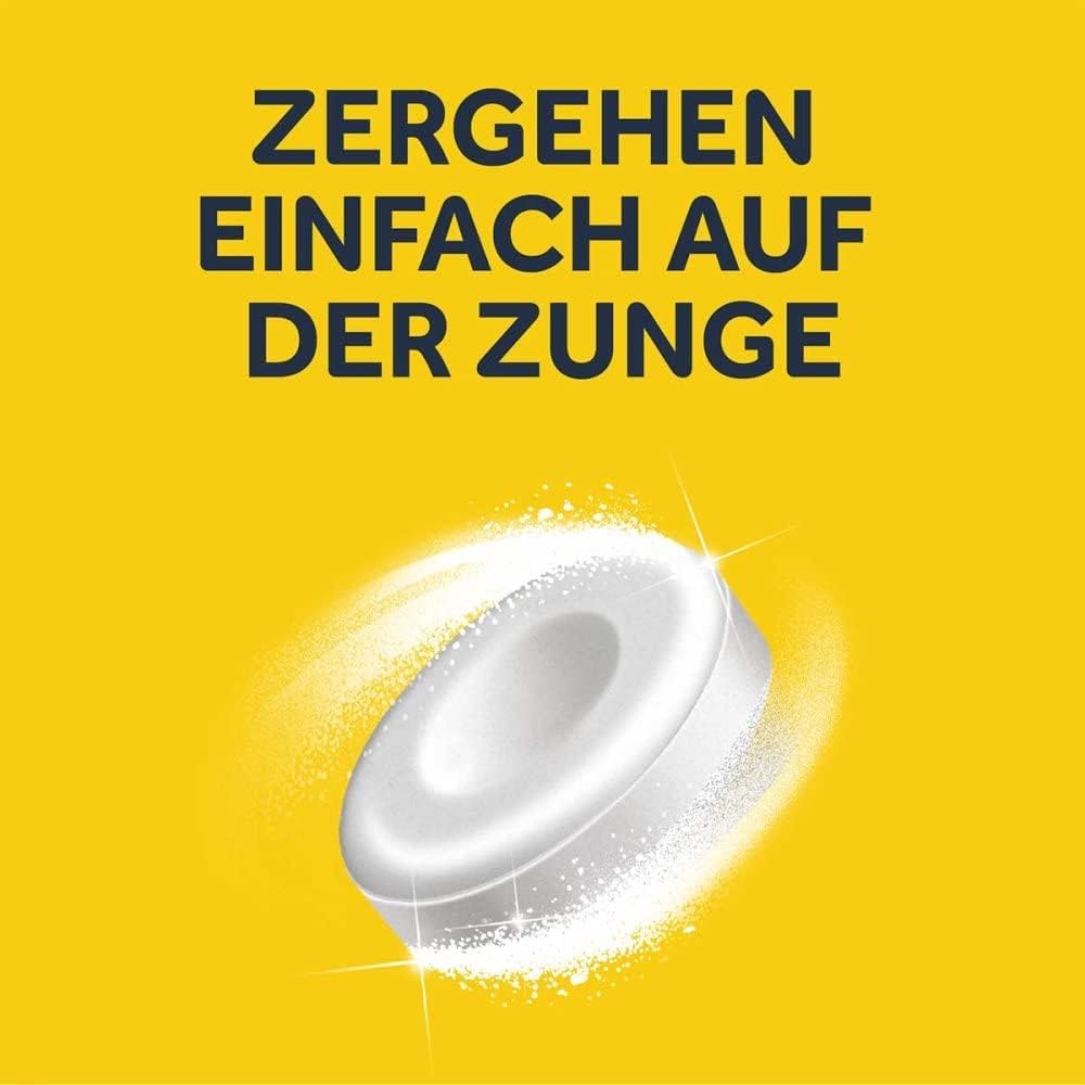 Nurofen 200 mg Schmelztabletten Lemon - Bei leichten bis mäßig starken Schmerzen & Fieber- Ab 6 Jahren - 2 x 12 Stück