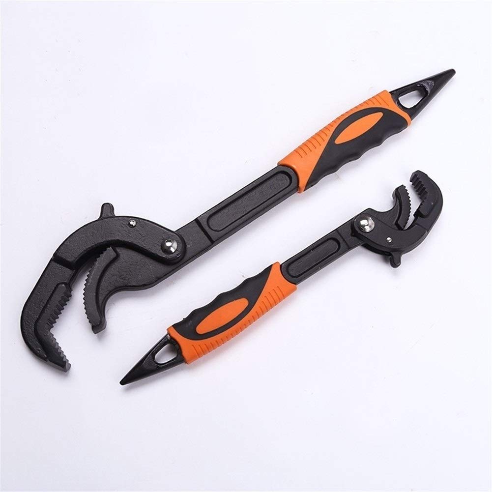 Herramienta de hardware 2 unids/set 10-35/30-60mm llave de tubo Universal herramienta múltiple juego de llaves de acero de alto carbono llave abierta llave inglesa herramientas de mano de fontanero