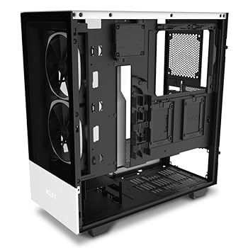 【新品未開封品】H510 ELITE MATTE WHITE/BLACK NZXT PC Capa para jogos, i-Series, White/ Black, H510 Elite