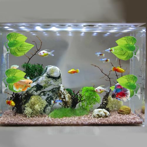 Image of Betta Hammock,Betta Tank Accessories,Fish Toy,Simulating The Natural Habitat for Betta Spawning Grounds,Rest Area for Fish Aquarium Ornaments