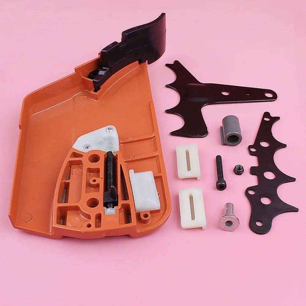 Repuesto Compatible, Tira de púas de Parachoques para Motosierra Modelo 362 365 371 372, Cubierta de Embrague de Freno de Cadena