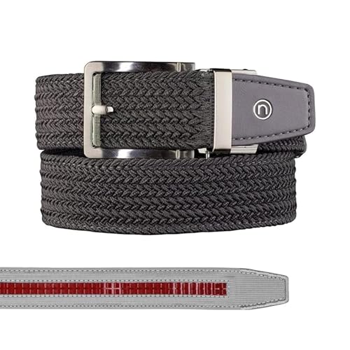 Image of Nexbelt Men's Braided Ratchet Golf Belt - Adjustable, Stretch Fit - For Casual Wear & Golfing (Fits up to 50 inch)