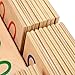 New Sky Enterprises Montessori Math Material Wooden Number Cards 1-9000 with Box Counting Number Bank Game Children Early Development Toys Professional Version