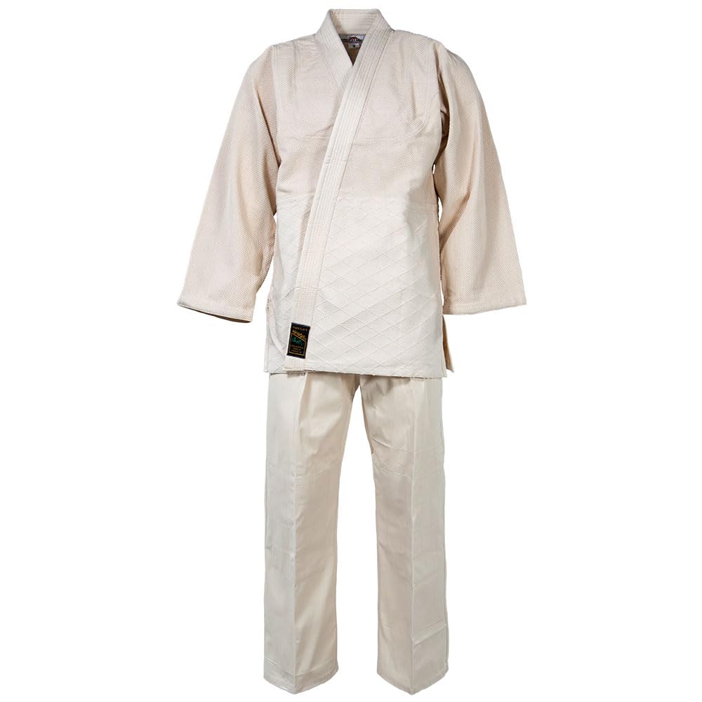 Tiger Claw Unbleached Single Weave Judo/Jujitsu Gi (Uniform) (7)