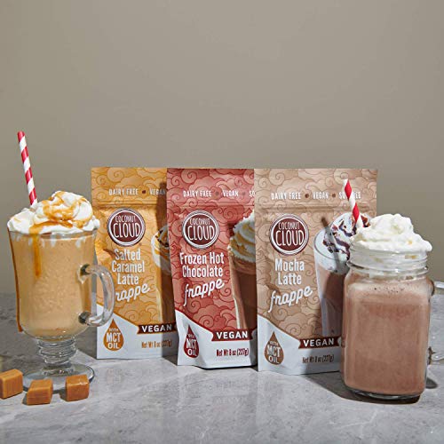 Image of Coconut Cloud Dairy-Free Salted Caramel Frappe Mix: Vegan, 6 Servings