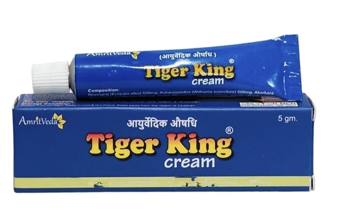 Tiger-King-Cream 5 gm Tube | For Men