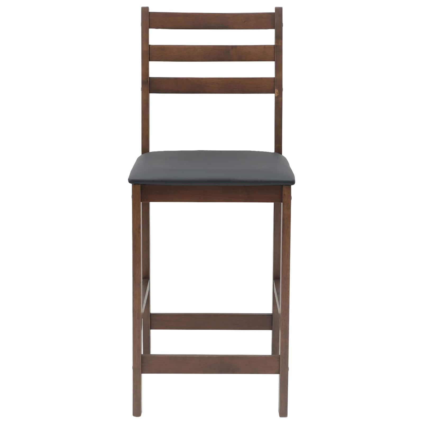 Set di 2 sedie per sala da pranzo, in legno, marrone chiaro, 40 x