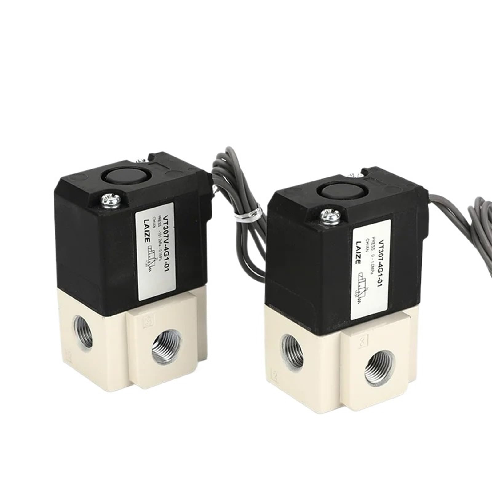 Électrovanne à vide VT307V action directe 3 voies 12V 24V 220V