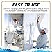 Salty Captain Clears Clean & Polish Kit – Isinglass Cleaner & Boat Polish – 16.9oz Cleaner, 16.9oz Polish & 5 Microfiber Towels – Restores Clarity & Shine to Strataglass, Polyvinyl & Marine Clears