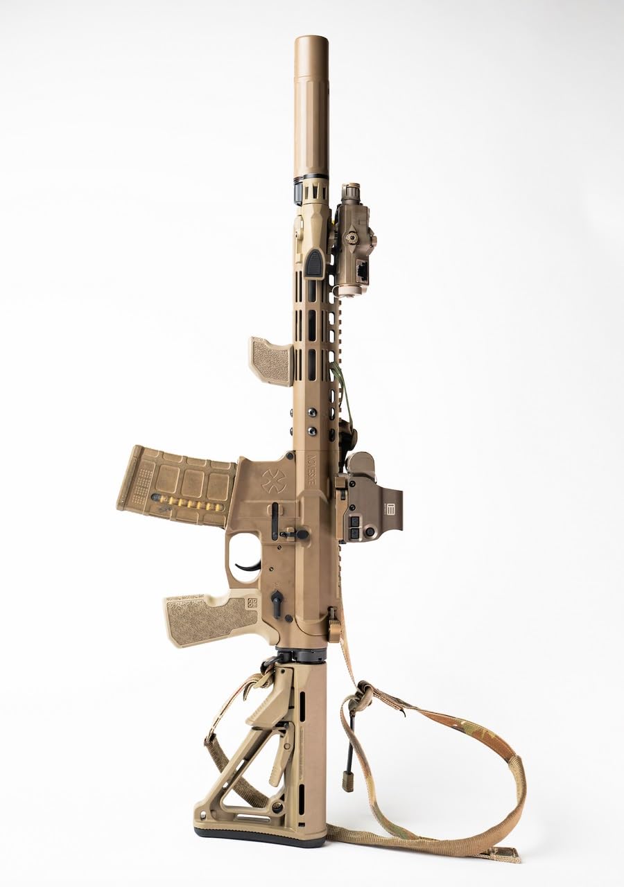 Amazon.co.jp: DFCO 実物 グリップ カンフーグリップ FDE AR15 M4 AR10