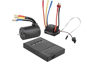 OCD AY 3100KV Brushless Motor, Waterproof 60A ESC for 1/10 RC Car