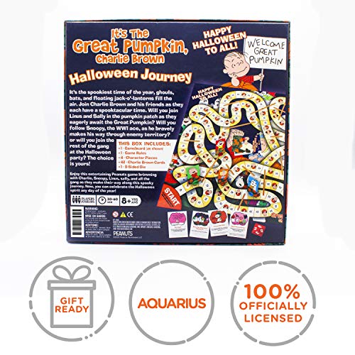Aquarius Peanuts Great Pumpkin Board Game - Peanuts Themed Board Game - Fun Family Holiday Gift For Kids & Adults - Officially Licensed Peanuts Comics & Show Merchandise & Collectibles #TOP6