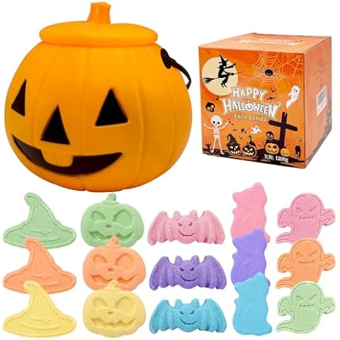 NJSTARC 15 Count Halloween Bath Bombs Cover