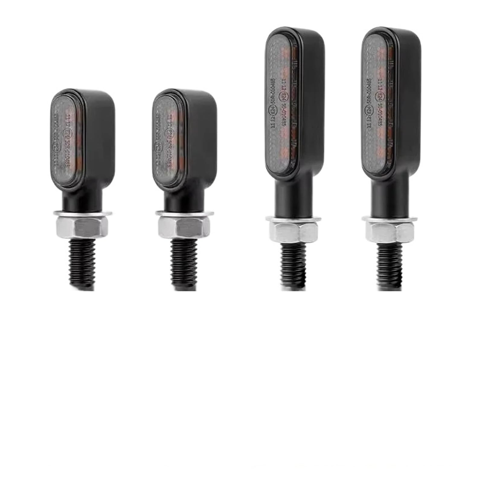 8mm led Turn Signal Light lamp Indicators Blinker clignotant(2pcs 3led 2pcs 6led)