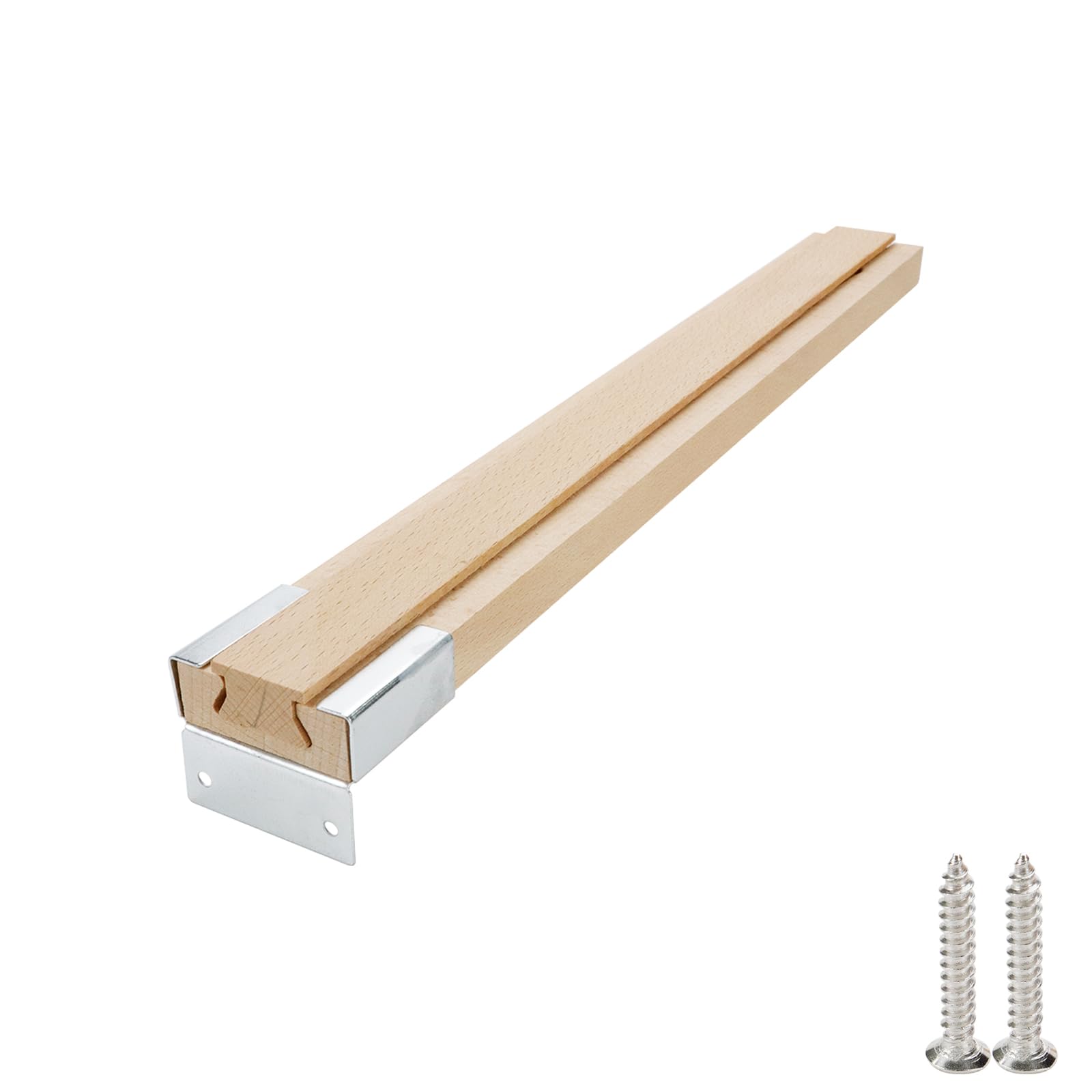 3-Rail Wood Table Slide 24-50in Long