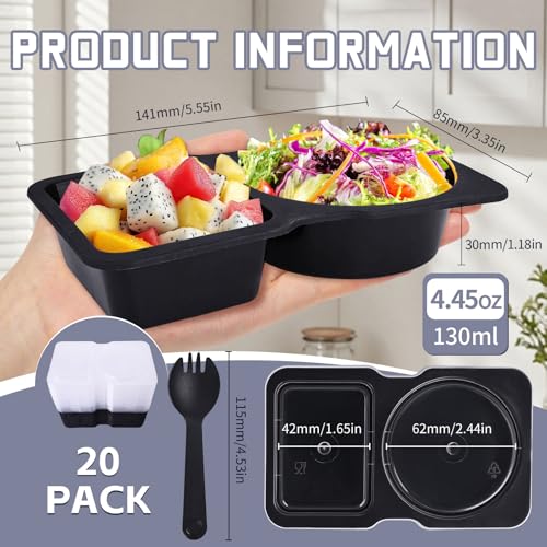 50% Off 20-Pack Reusable Snack Containers with Lids - Image 3