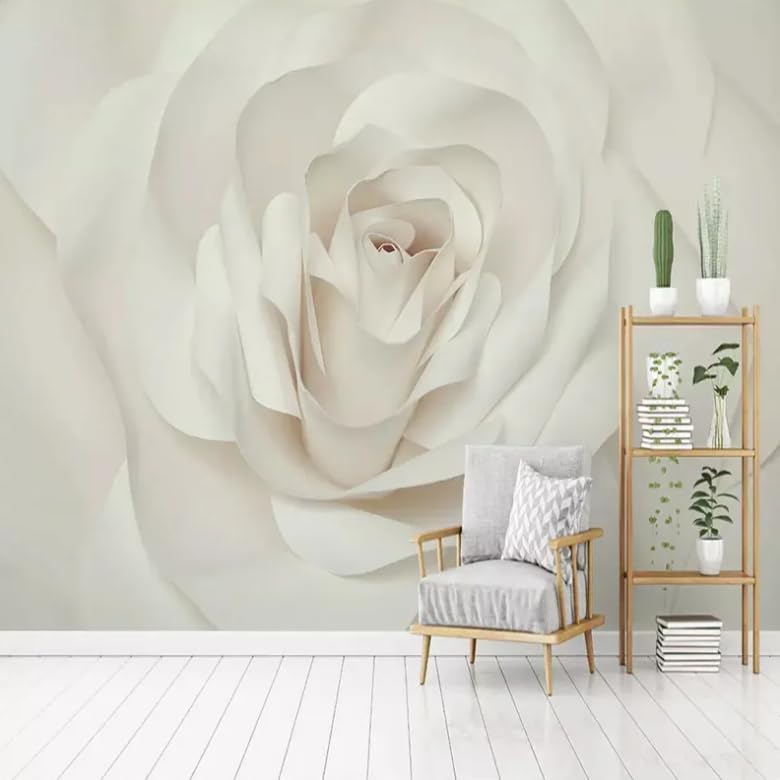 Papier peint mural nordique pour habiller un grand mur blanc de chambre
