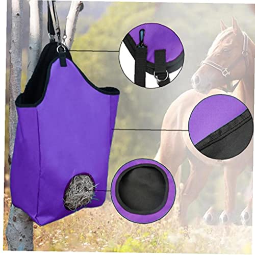 Zonster Slow Feed Hooi Tas Opslag Feeder Pouch Tote Outdoor Paardrijden Prestaties Training Gear - Image 7