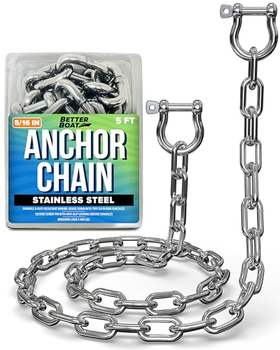 Stainless Steel Anchor Chain, Marine Grade Boat Accessories - image 1