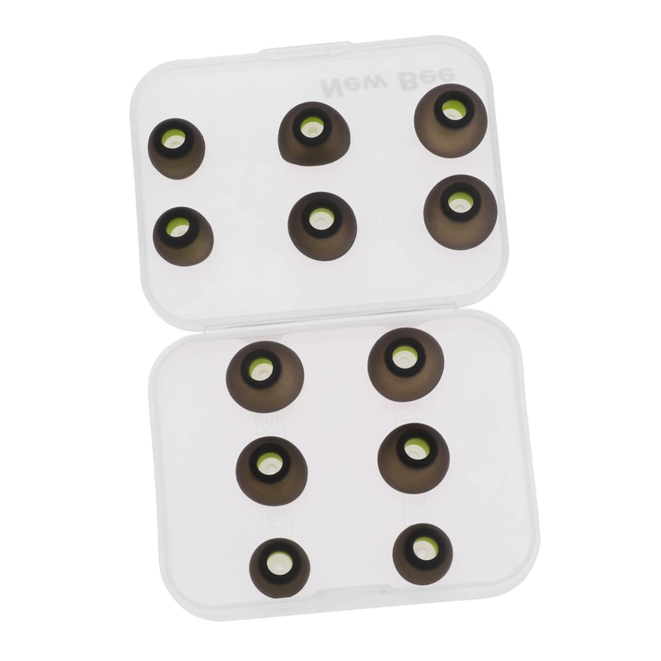 12pcs Silicone Ear Plugs for Noise Reduction Comfortable Sound Insulation Earbud Caps Storage Box for Sleep Travel and
