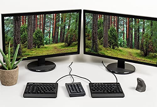 KINESIS フリースタイル プロ エルゴノミック スプリット メカニカル キーボード KB900-brn の商品画像 1