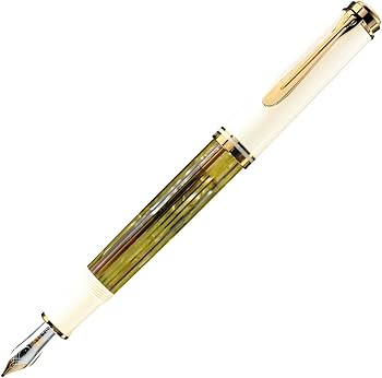 Amazon | Pelikan ペリカン 万年筆 B 太字 スーベレーン ホワイト