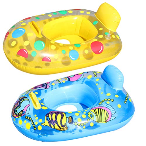 NICEXMAS 2 Pcs Anel de NataÃ§Ã£o Do BebÃª Piscina InflÃ¡vel BebÃª BÃ³ia CrianÃ§as Anel de Cintura In