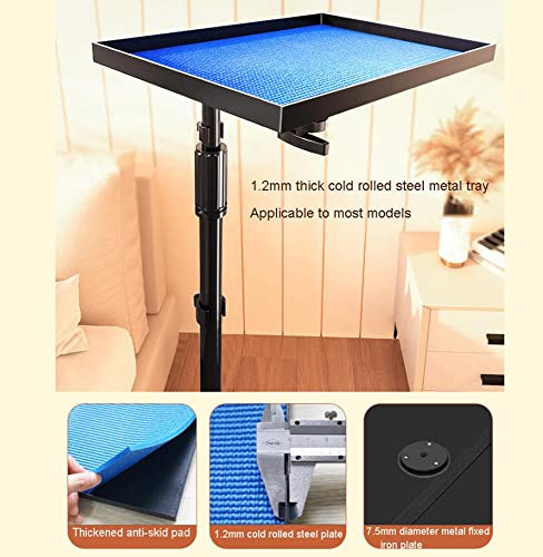 Soporte para proyector ajustable en altura con base estable de suelo 5