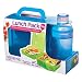 Sistema Lunch Pack with Lunch Cube Max and Trio Bottle, Multicolor
