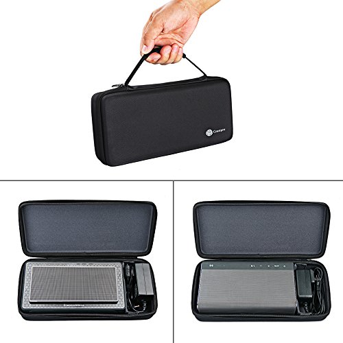 Zaracle Portable Storing Bag Carrying Case Protective Pouch Sleeve Box Cover Sheath For B&W Bowers&Wilkins T7 Bluetooth Speaker/Creative Sound Blaster Roar 1 Roar 2 Bluetooth Speaker #TOP6