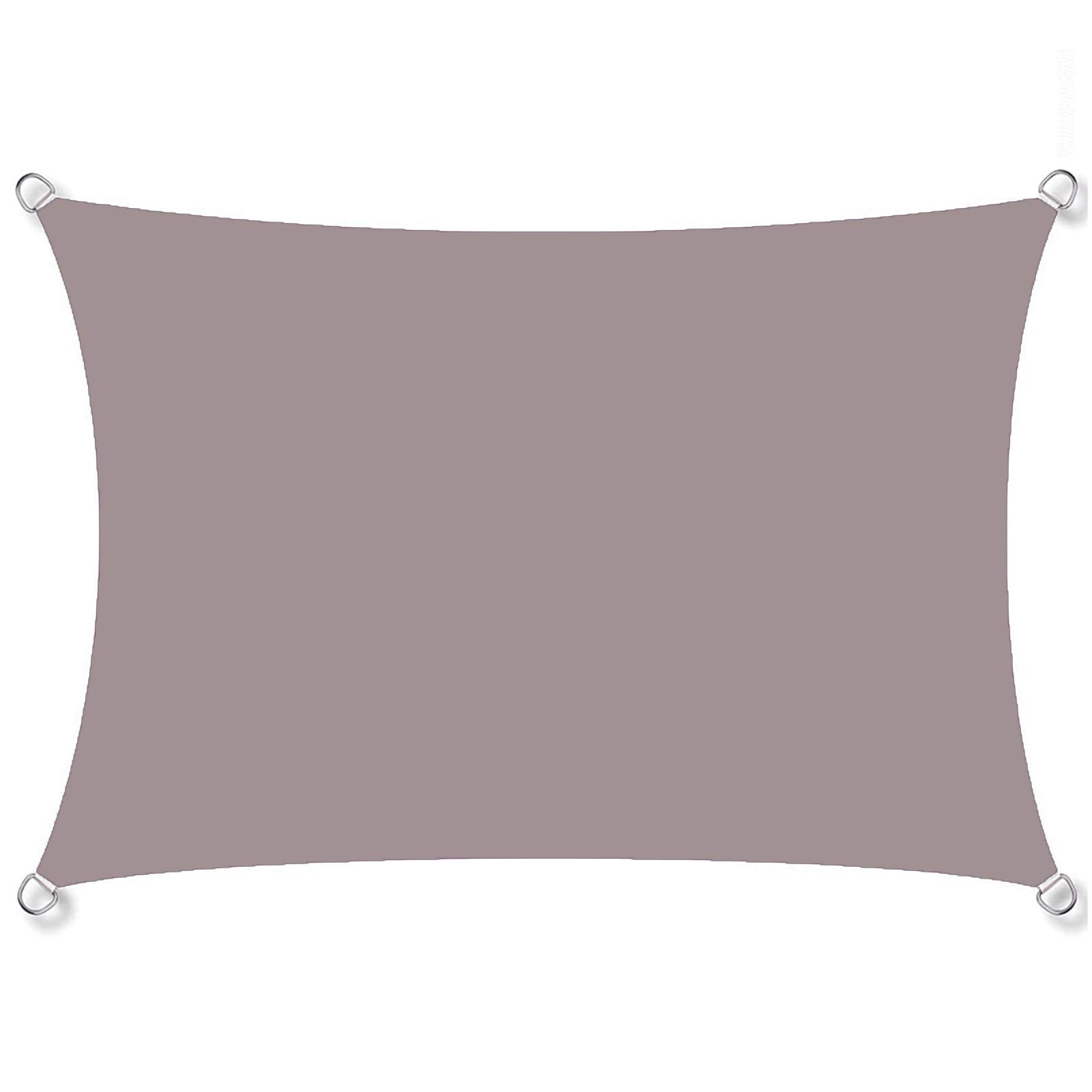 Amazon Co Jp Wuzming 矩形日除けシェードオーニング アウトドア日焼け止めアンチuv庭園テラススイミングプールフリーロープ付き 3色 Color Gray Size 2 5x3m ホーム キッチン