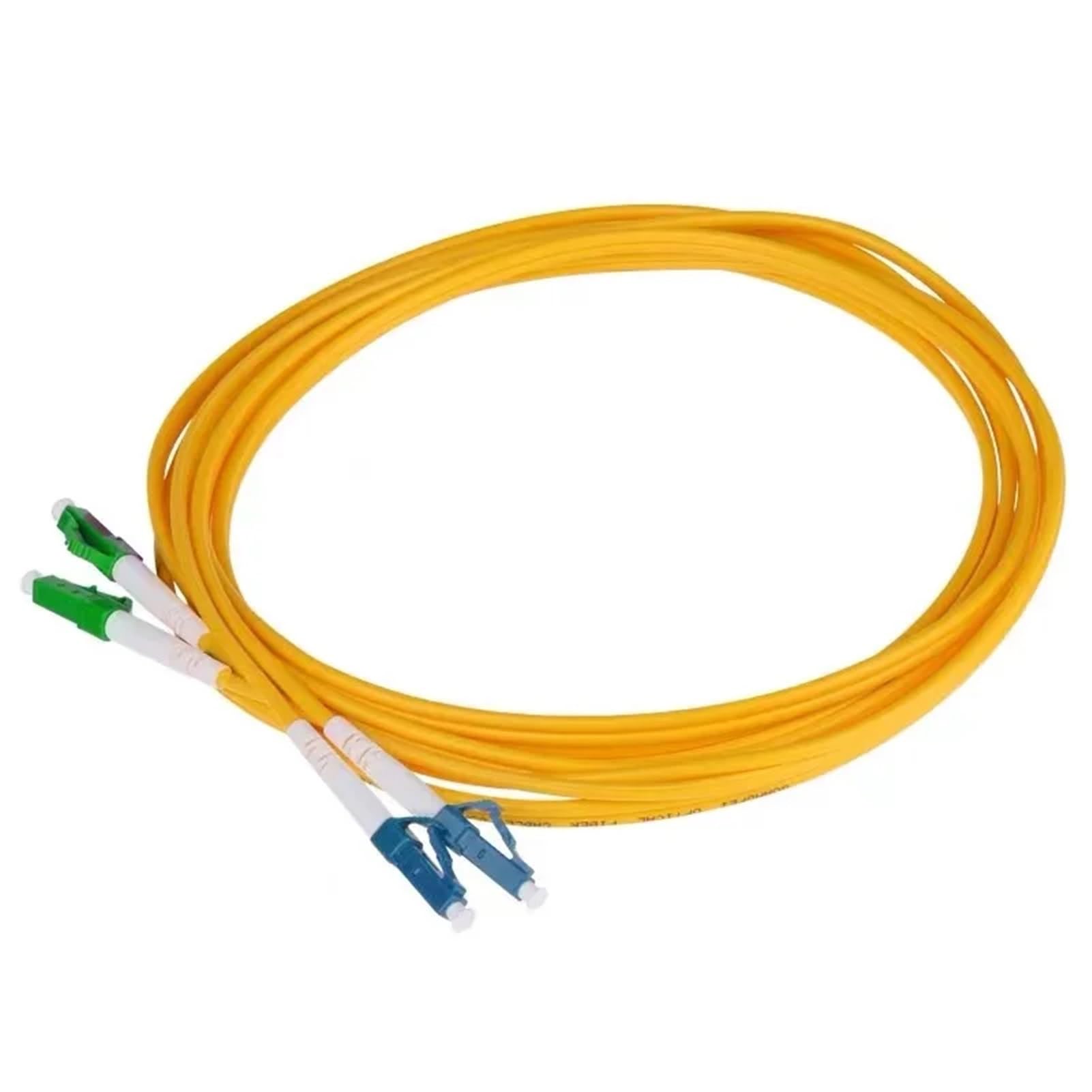 Cordon de raccordement en fibre optique duplex monomode 2,0 mm/3,0 mm (20 m, SCA-STA)
