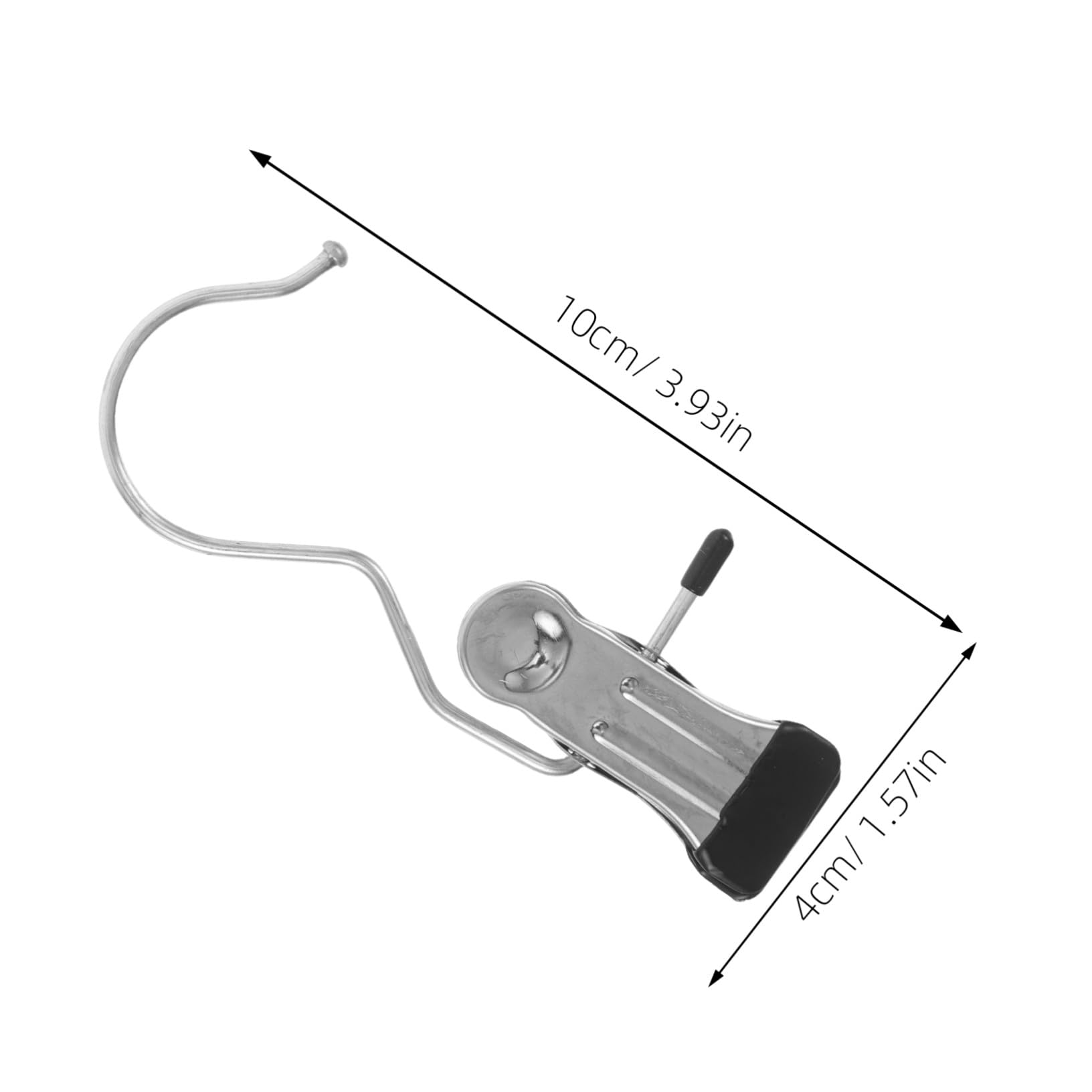 Toyvian 80 Pezzi Mollette in Acciaio Inossidabile Clip Antiscivolo per Gonne e Pantaloni, Design Salvaspazio per Lavanderia e Armadio