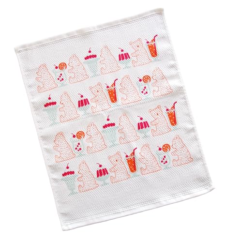 金野タオル 日本製 キッチン タオル 抗菌 防臭 ベアーフルーツ ループ付き 約32×38cm ふきぴか