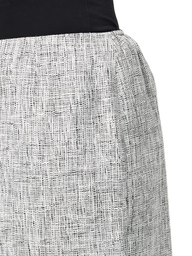 Kasper Women's Cf Slit Seamed Colorblocked Skimmer Skirt3