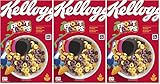 Kellogg's Froot Loops - Cereales con mucho sabor - 375 g (Paquete de 3)