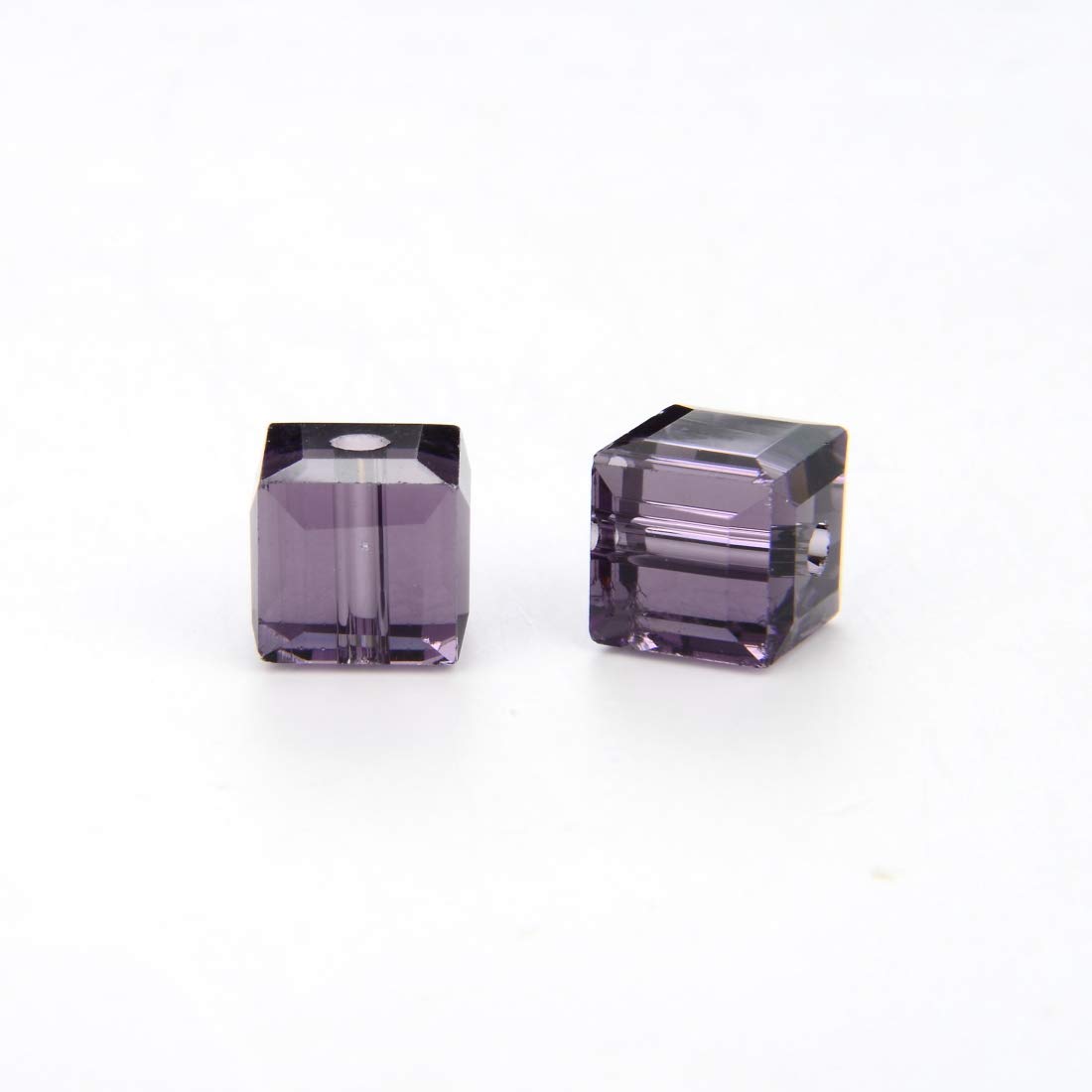 24 perline di cristallo Adabele austriaco 4 mm (0,16 pollici) viola velluto compatibile con cristalli Swarovski Preciosa 5601 SSC427