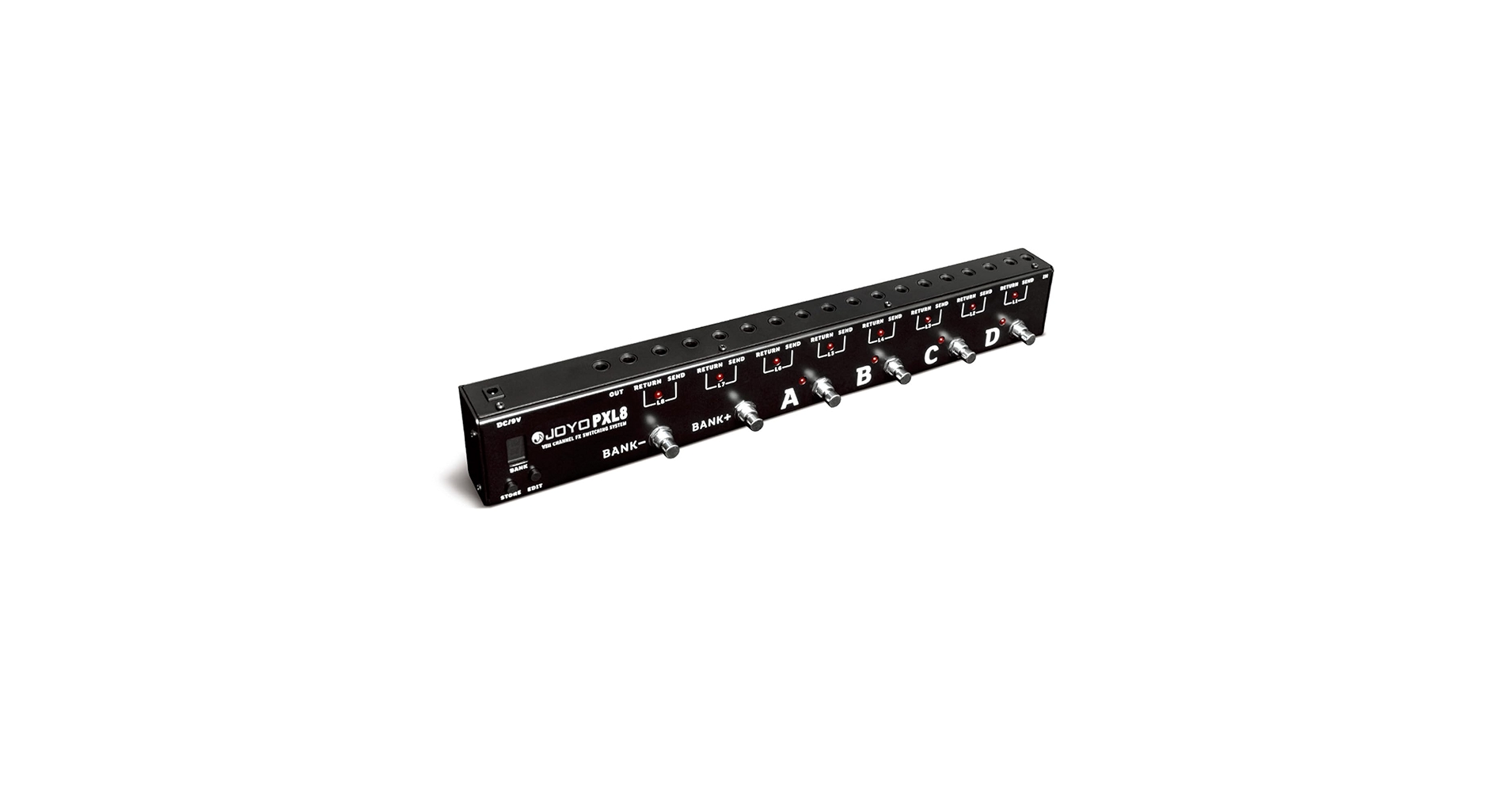 JOYO PXL-LIVE　8ループ プログラマブルスイッチャー（オマケ付き） JOYO PXL-LIVE 8ループ プログラマブルスイッチャー（オマケ付き