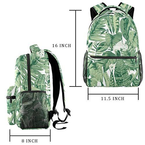 Sac à dos de voyage Leisure Campus vert doté d'un grand porte-bouteille ergonomique