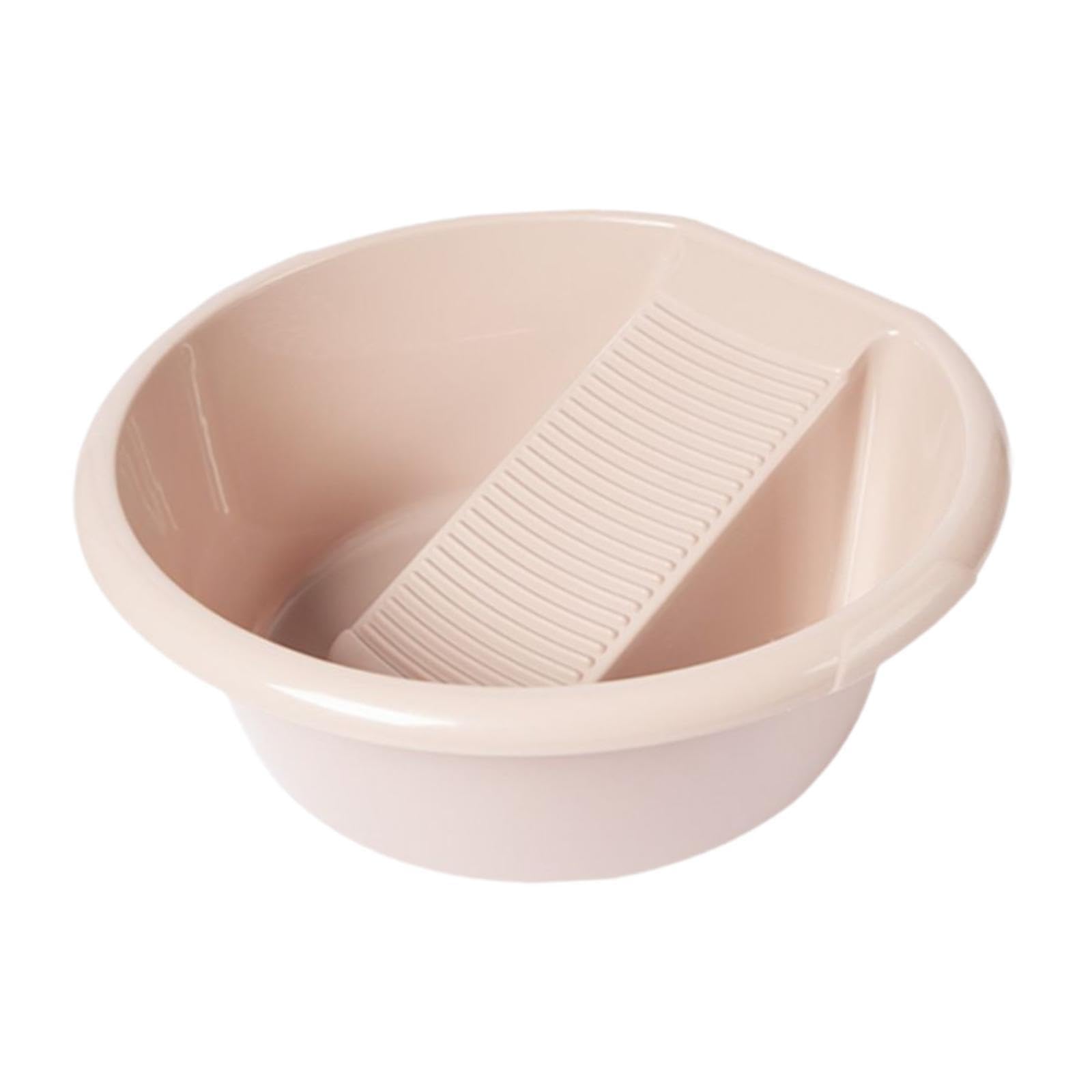 Laundry Basin, Washboard Basin Laundry Tub Thickened Multipurpose Portable with for Underwear