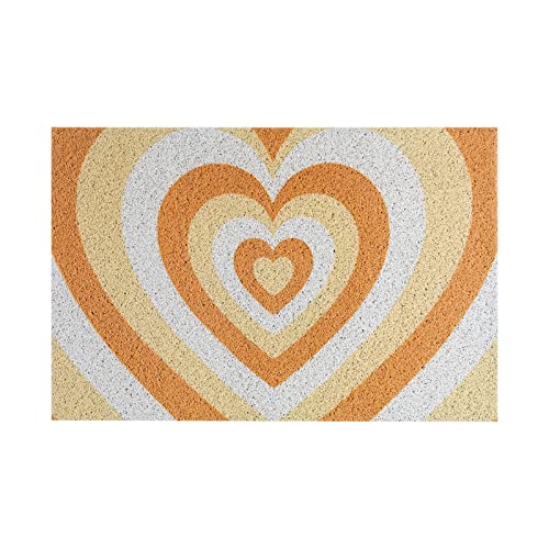 Tapis d entrée intérieur pour chambre cuisine couloir beige lavable 40x60